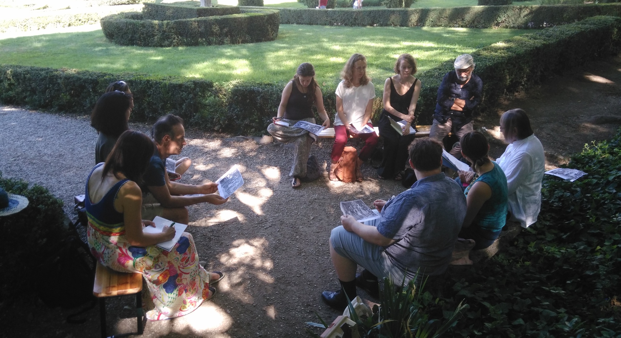 Course of Rhetoric of Gardens at Villa Giusti  with Judy Tarling