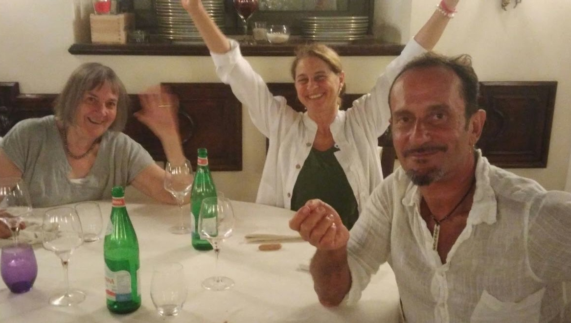 Dinner with teachers